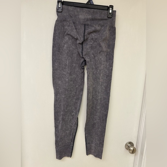 PINK ACTIVE / Ribbed Joggers/ Leggings Size M - Picture 4 of 6